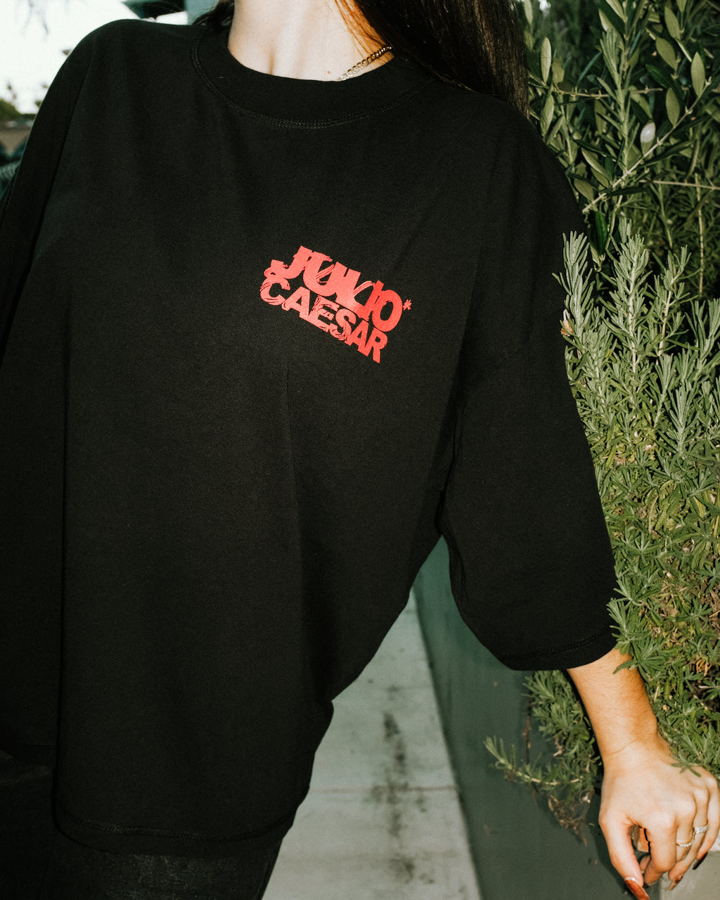 Julio Caesar Black Tee