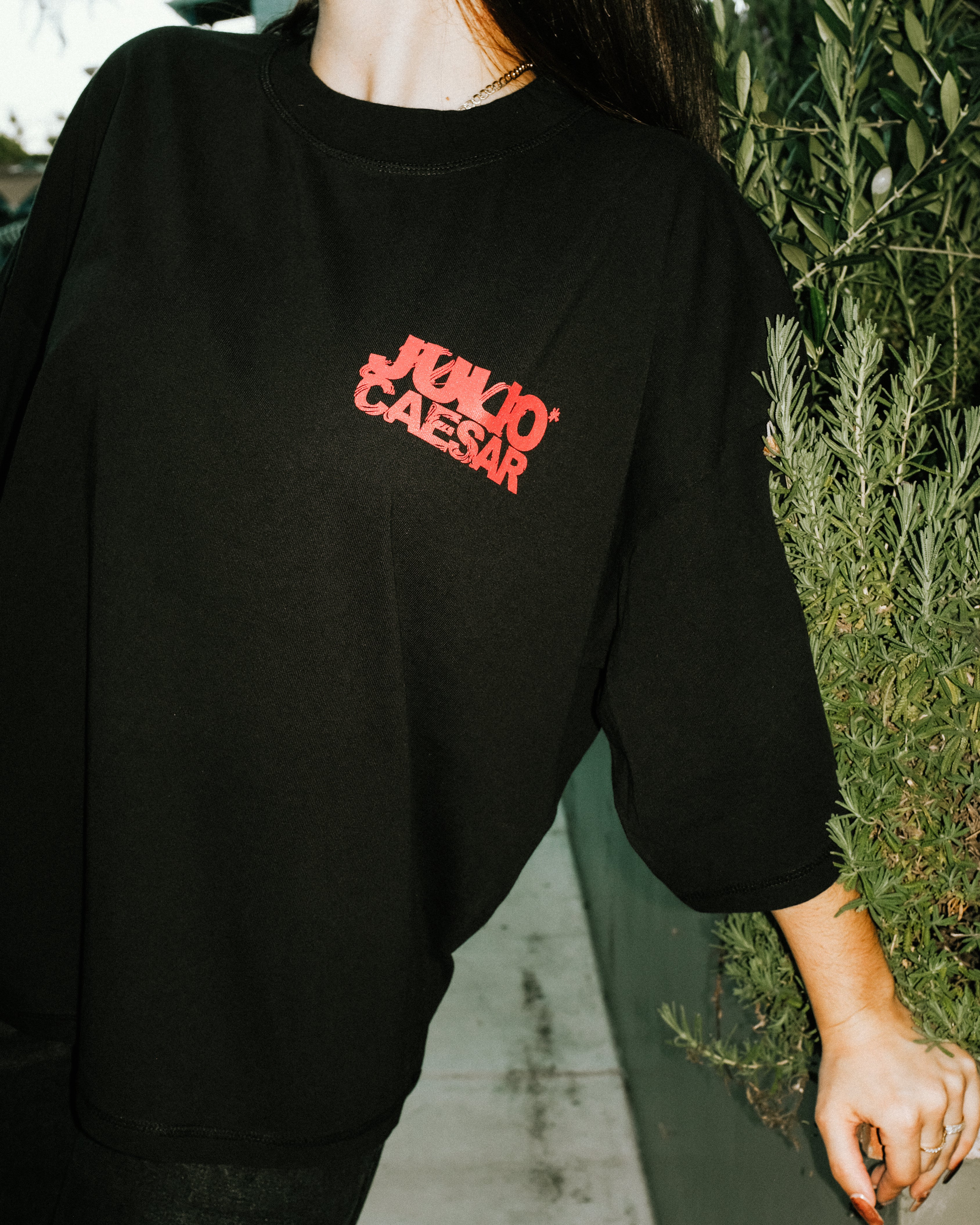 Julio Caesar Black Tee